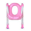 Baby Toilet Trainer Safety Seat Chair Step with Adjustable Ladder