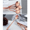 Spoons Flower Shape (8pcs/set)